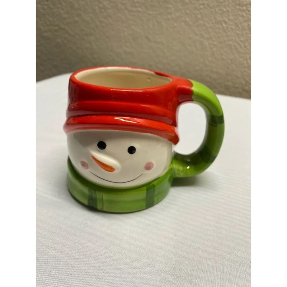 CV Frosty the snowman coffee cup unbranded